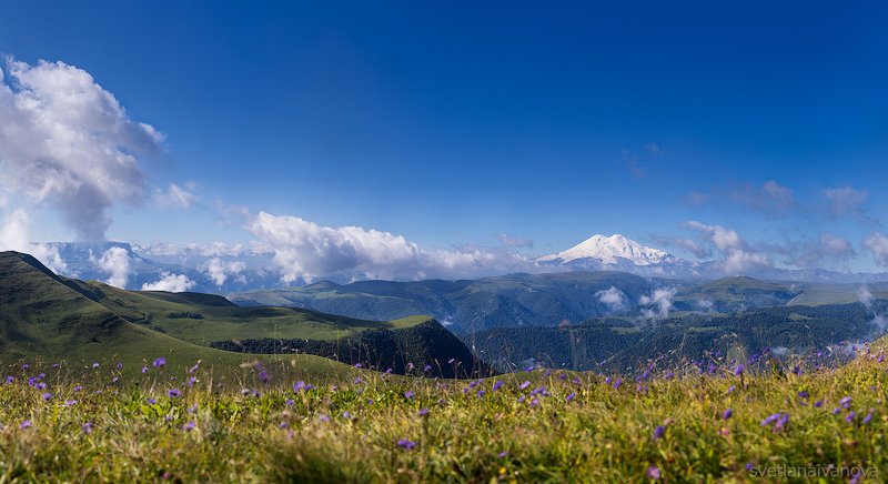 эльбрус, горы, рассвет, карачаево-черкессия, кавказ, шаджатмаз, утро С добрым утром!photo preview