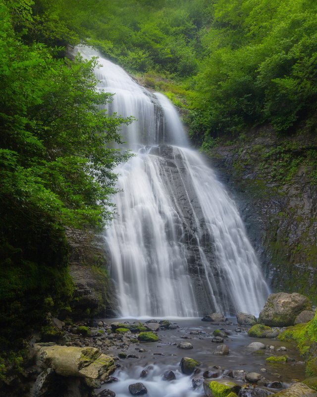 абхазия, водопады, пейзаж, ткуарчал Водопад \