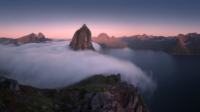 норвегия сенья сегла туман Плывущий туманphoto preview