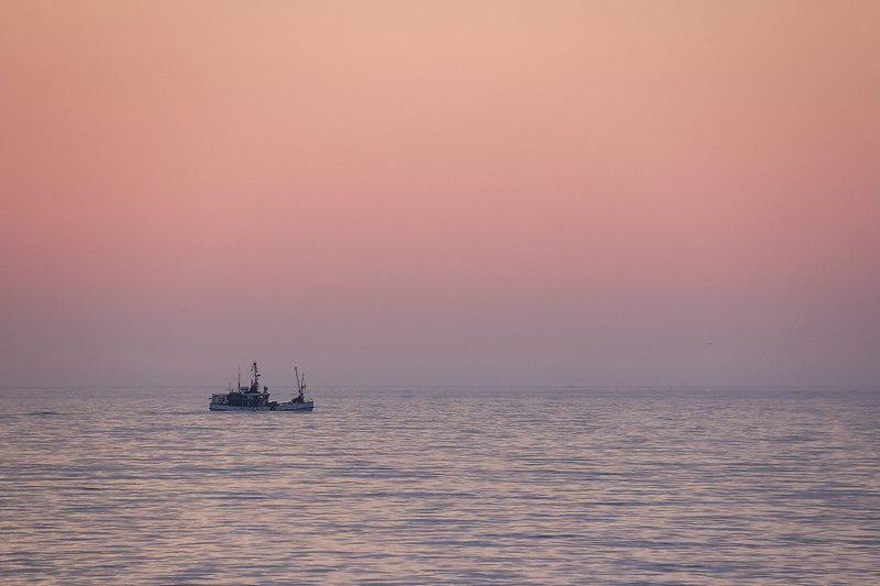 балтийское море, пейзаж, закат Нежный закат октябряphoto preview