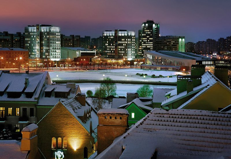 беларусь, город, минск, вечер, фотосфера-минск Вспоминая молодость из АЛя лихих девяностых...photo preview