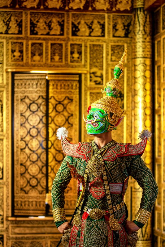 Khon,Portrait,Thailand,rama, Khon photo preview