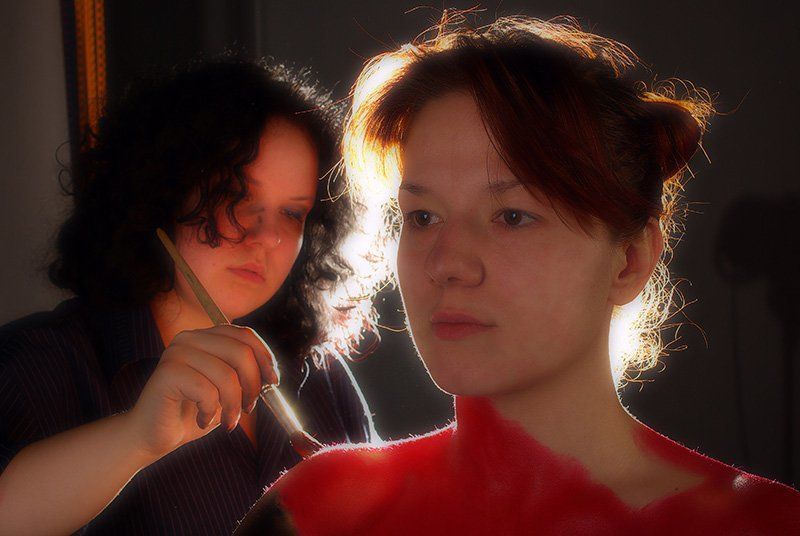 бодиарт, художник бодиарт Подготовкаphoto preview