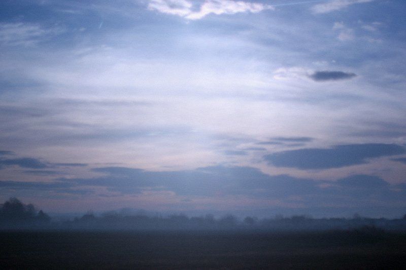 туман, утро, сербия, облака, небо Сербия #3photo preview