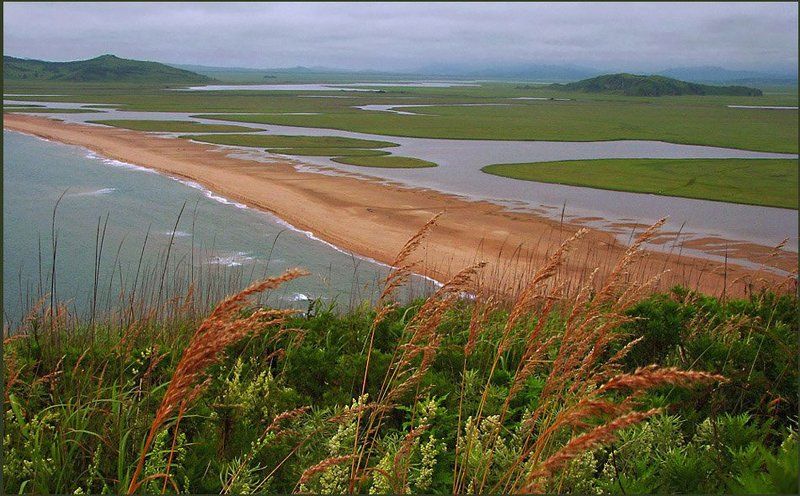 Песчаная коса фото превью