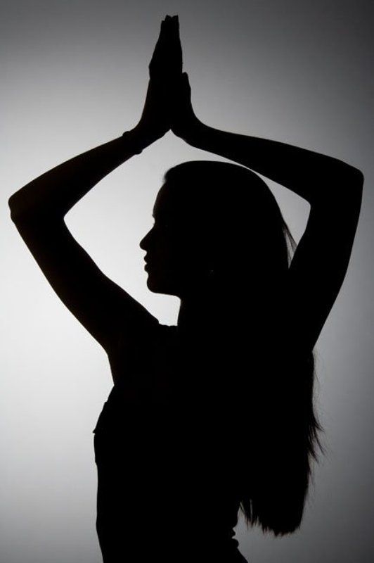 силуэт, танец ***photo preview