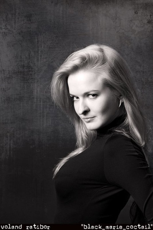 girl, portrait, gothic, black Black Marie Coctailphoto preview