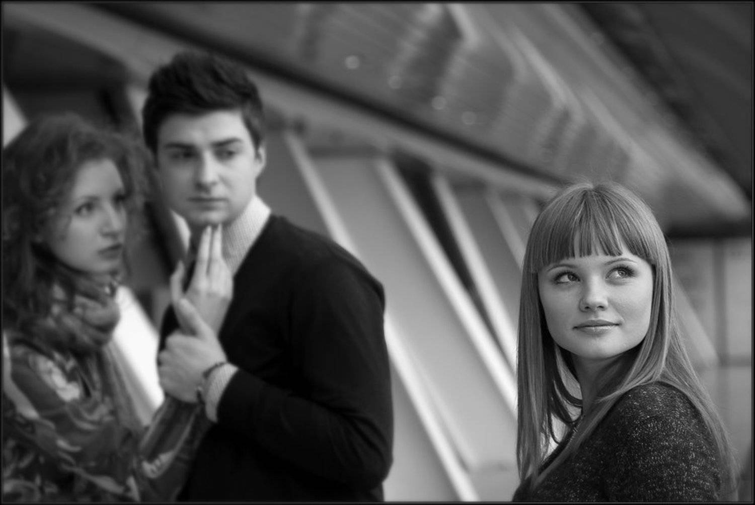 Мгновение.... Автор: Gemini москва, мастер-класс, aleetet, портрет, любовь, Gemini