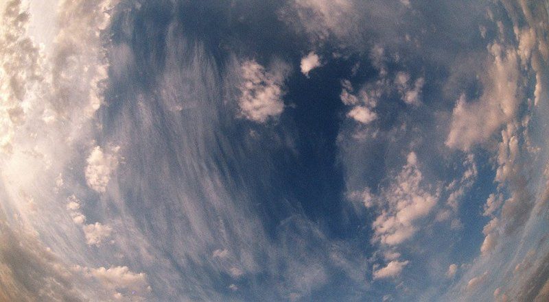 небо, синее небо 16:9photo preview