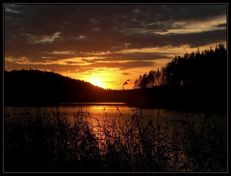 неман Неманский закат..photo preview