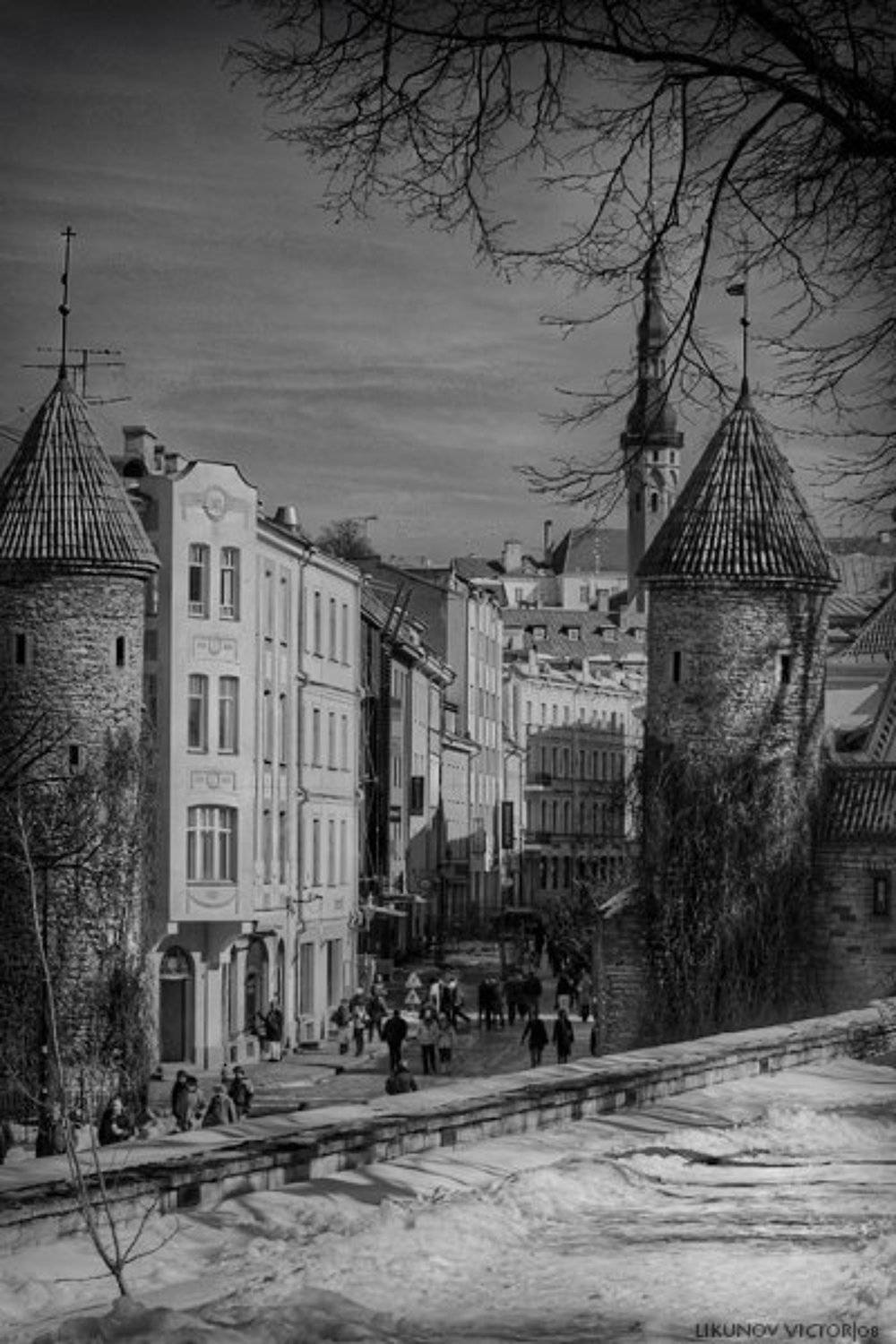 Tallinn. Автор: Arhy таллинн, город, чб, arhy, Arhy