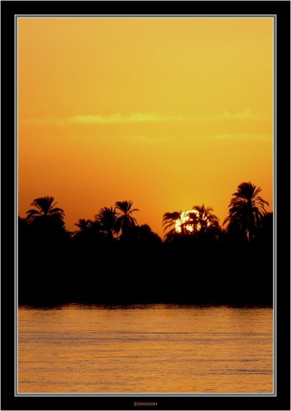 египет нил закат Закат на Нилеphoto preview