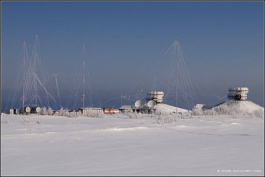 Форпост. Автор: Александр Лицис зима,позиция,радиолокатор,пво,камчатка, Александр Лицис