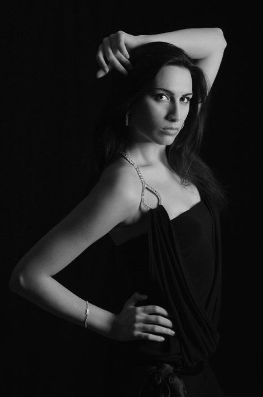 настя, девушка, студия, платье Настяphoto preview