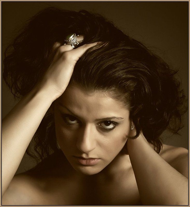 Портрет.Грусть.photo preview