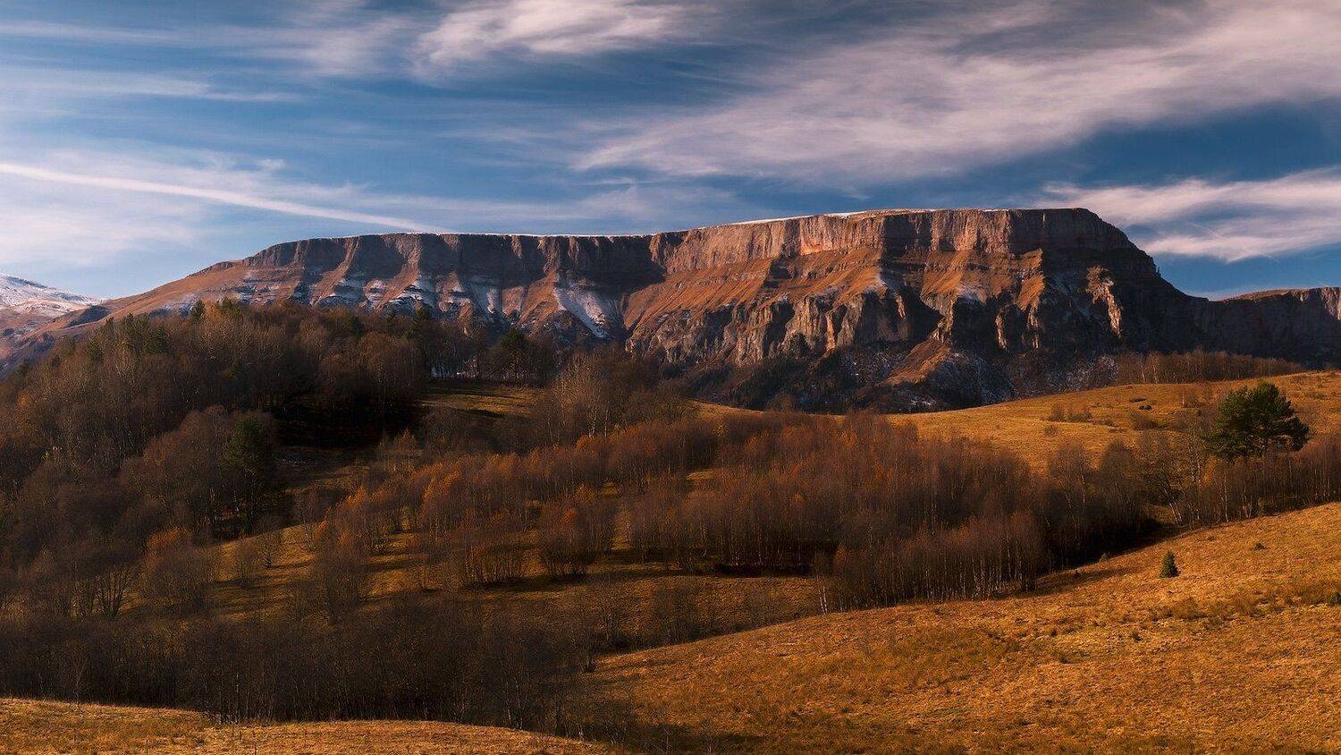 горы, кавказ, осень, бамбаки, скирда,, ФЁДОР