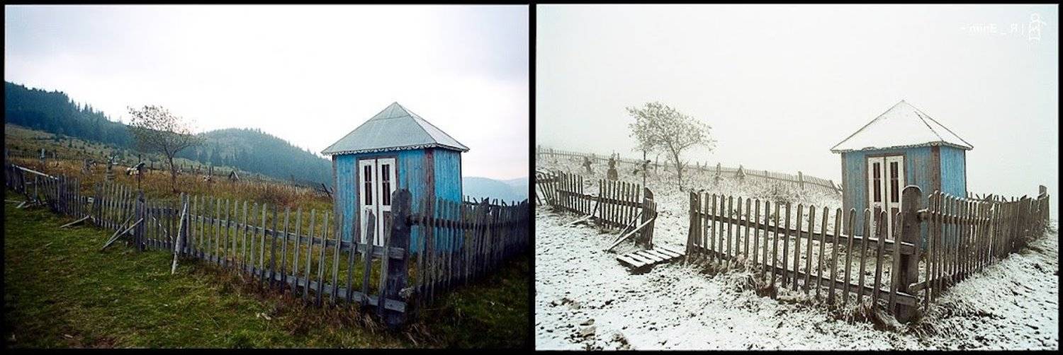 Два дні - два сезони / Two days - two seasons. Автор: Я карпати, Я