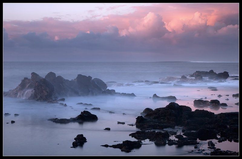 океан, утро Утро,... Тихий Океан....photo preview