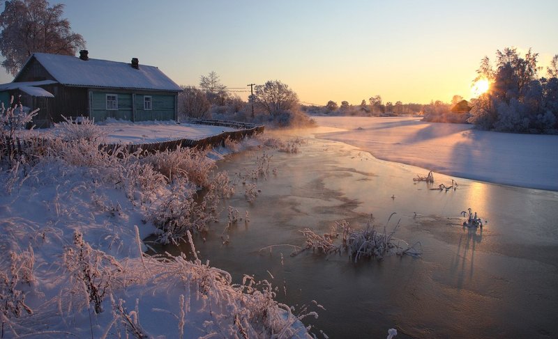 Морозный вечерphoto preview