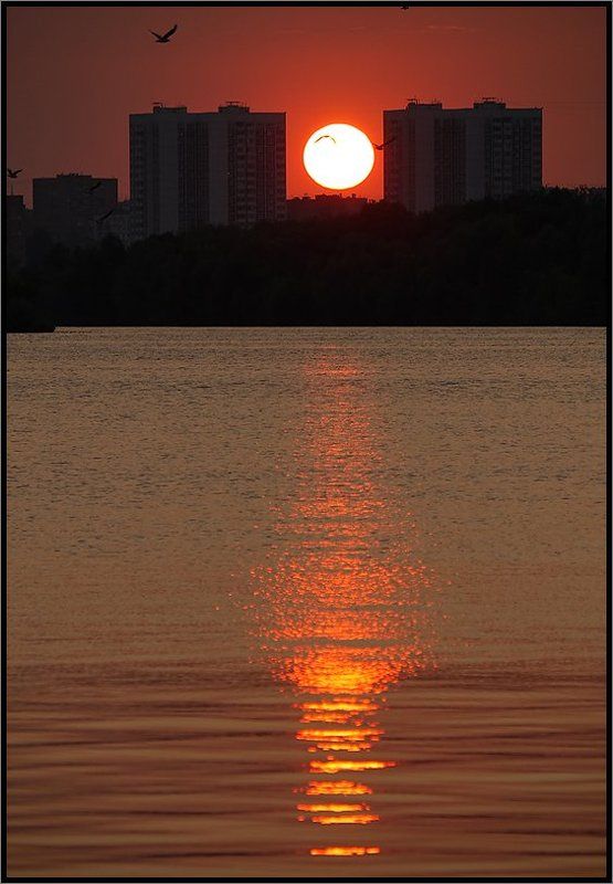 Еще один московский закатphoto preview