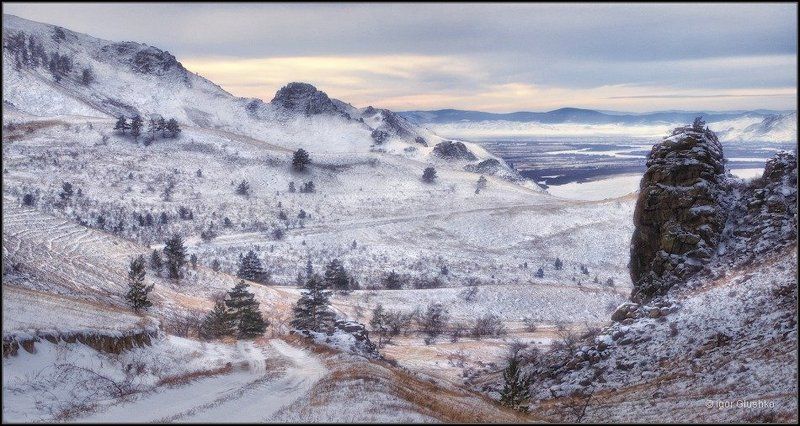бурятия, зима, горы Закрома Зимыphoto preview