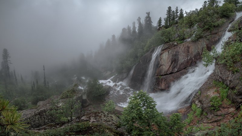 природа, пейзаж, горы, туман ***photo preview