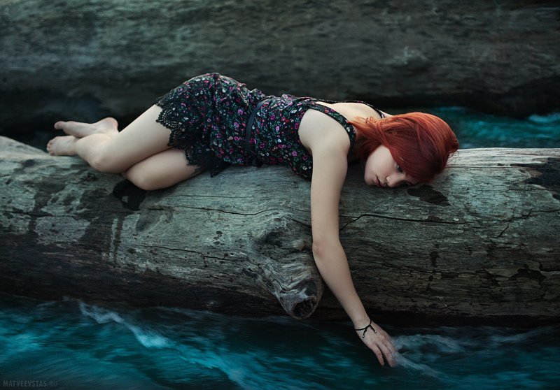 river, water, darkness, girl, modeling, nikon, sigma35mmart ***photo preview