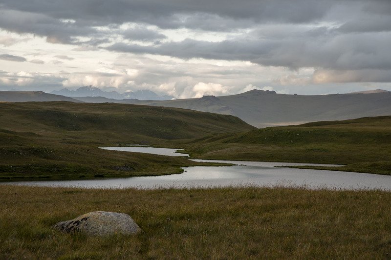 укок, плато, горы, свет, тень, закат, облака, вечер, путешествие, лето Горизонты Укокаphoto preview