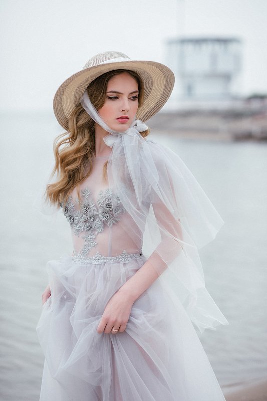 portrait, posing, photoshop, beach, woman, water ***photo preview