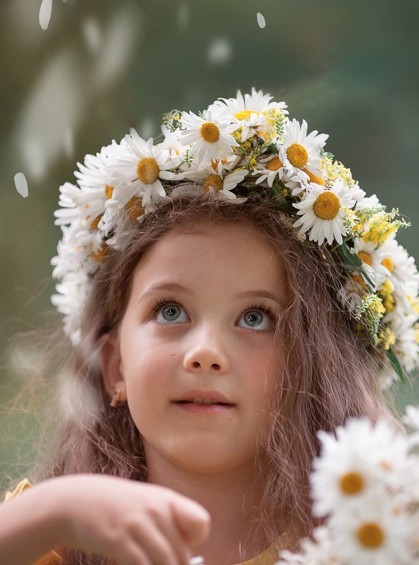 девочки ромашки  ромашкиphoto preview