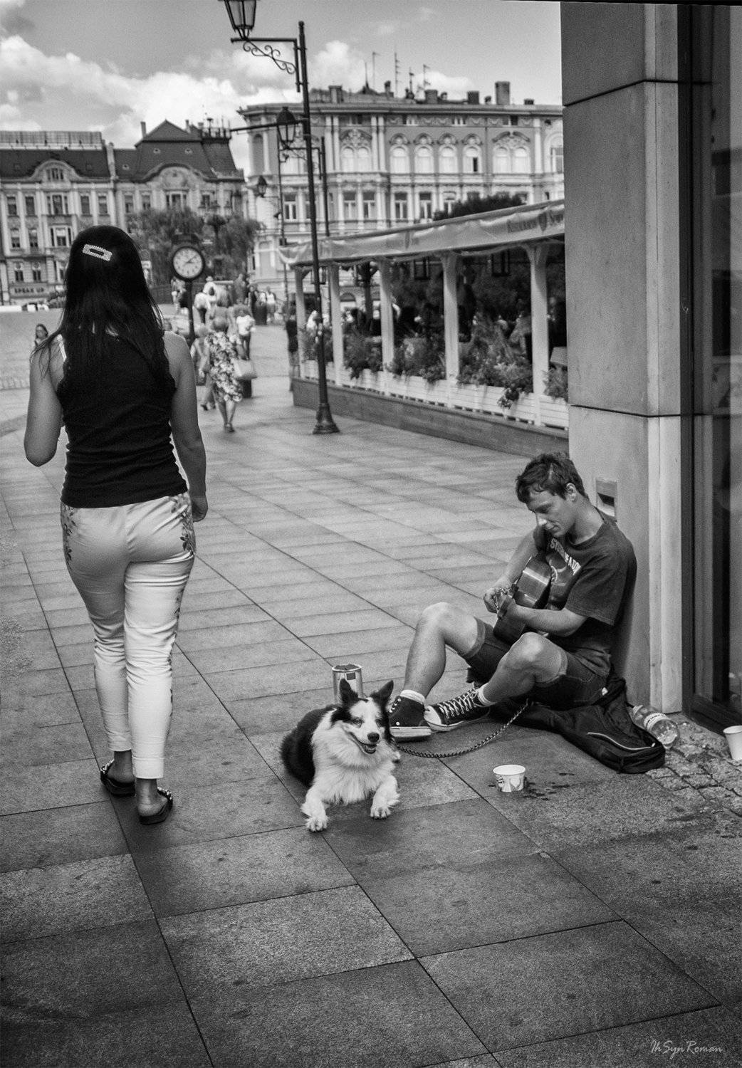 мужчина,женщина,собака,жанр,улица,портрет, Roma  Chitinskiy