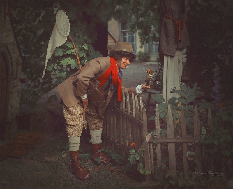 Паганель и бабочки )photo preview