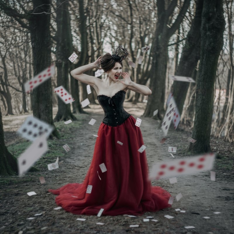 queen, art The Queen of Heartsphoto preview