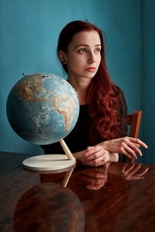 Женский портрет, портрет, природа, portrait, women, красивый портрет, взгляд  Викаphoto preview