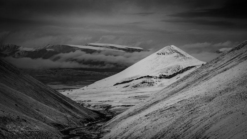 внутренний тянь-шань, вид на долину арабель с перевала суек * * * фото превью