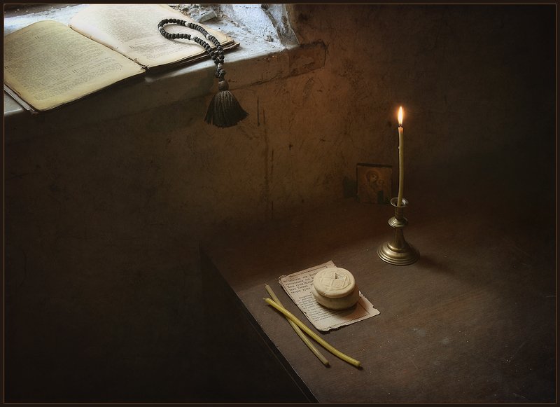 Молитва. Успение Пресвятой Богородицы..photo preview