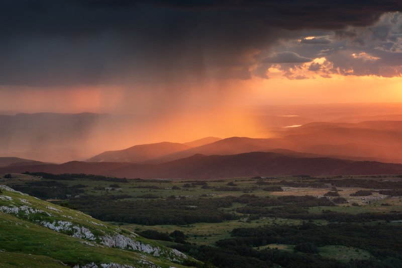 крым, осень в крыму, осенний крым, горы, крымские горы, пейзаж, россия, природа, небо, шторм, фототур, фототур в крым, туры по крыму, туры в крым Фантастическая непогодаphoto preview
