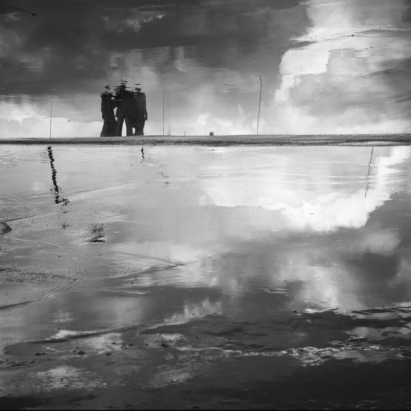 фотография художественная фотография черно-белая фотография отражения Echo/Эхоphoto preview