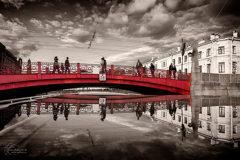 мост петербург Красный мостphoto preview