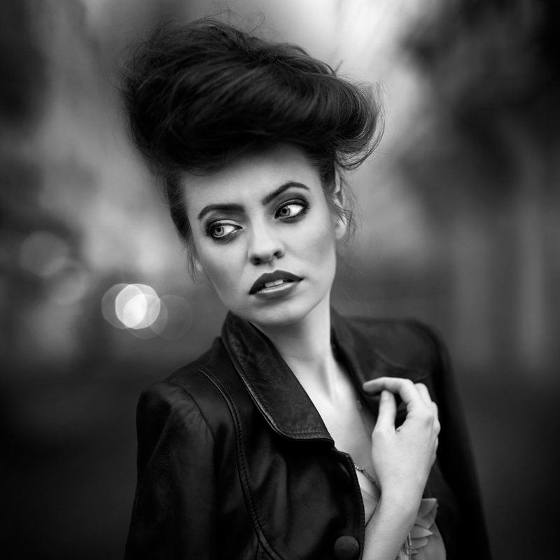 portrait, woman, exterior ...photo preview