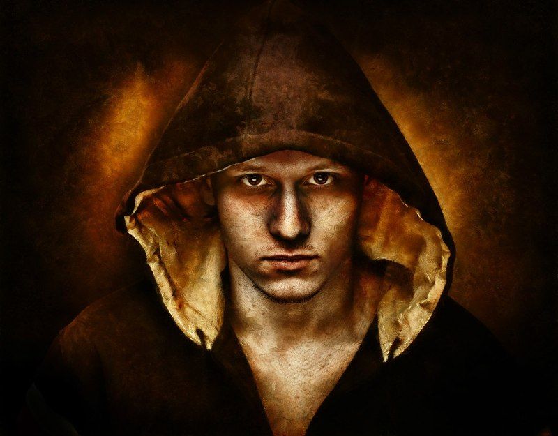 бочка, рубероида, горит ***photo preview