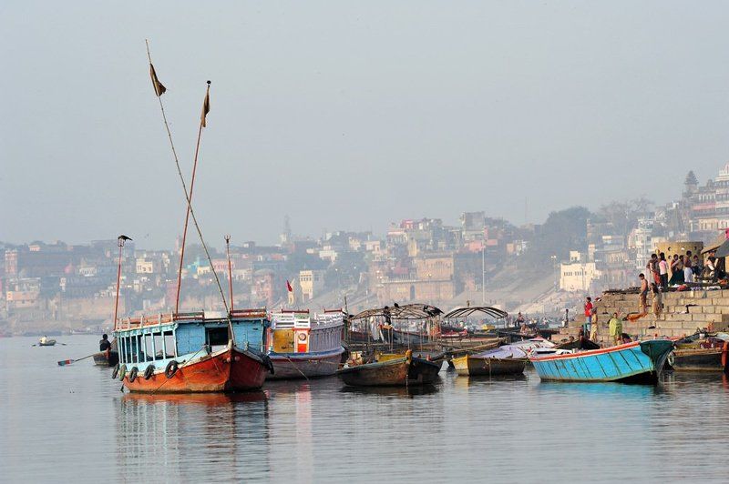 варанаси, индия, пейзаж, путешествия, ганг Варанаси - город смертиphoto preview