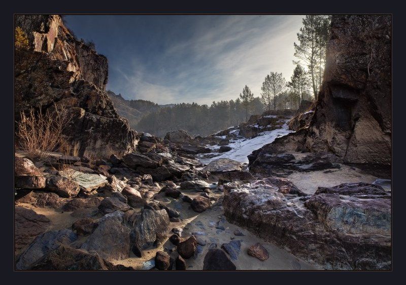 алтай, чемал, весна, утро, камни, катунь, ярославский, виталий Там где течет Катунь фото превью