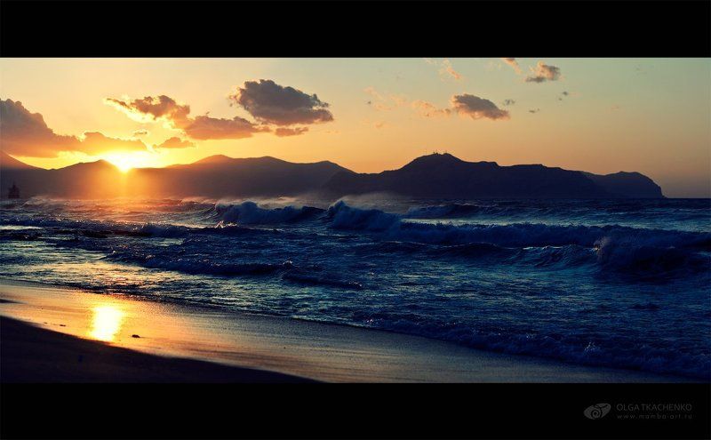 storm, scape, sea, sunset, aspra, sicily, sun, clouds Stormphoto preview