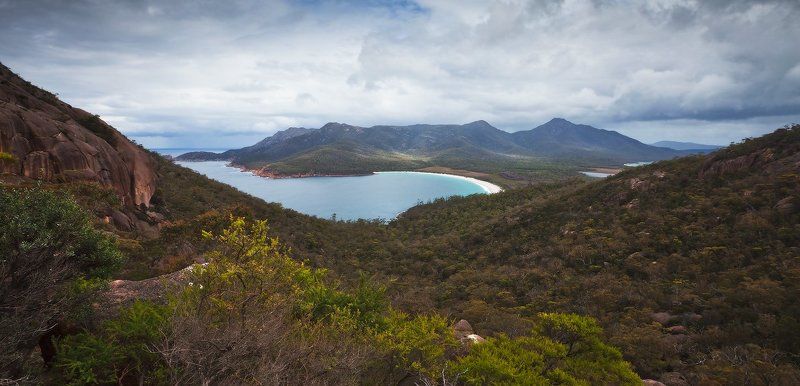 tasmania, wineglass bay Wineglass bay. фото превью