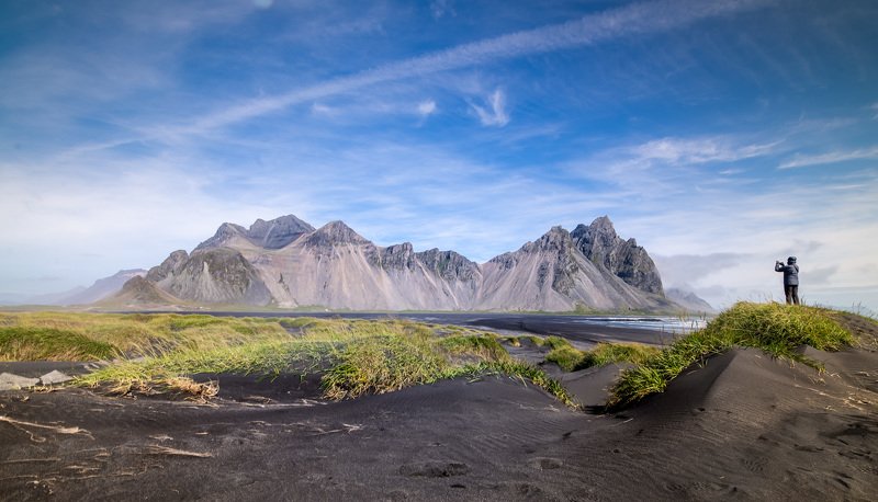 stokksnes, iceland, mountains, sea Stokksnes, Icelandphoto preview