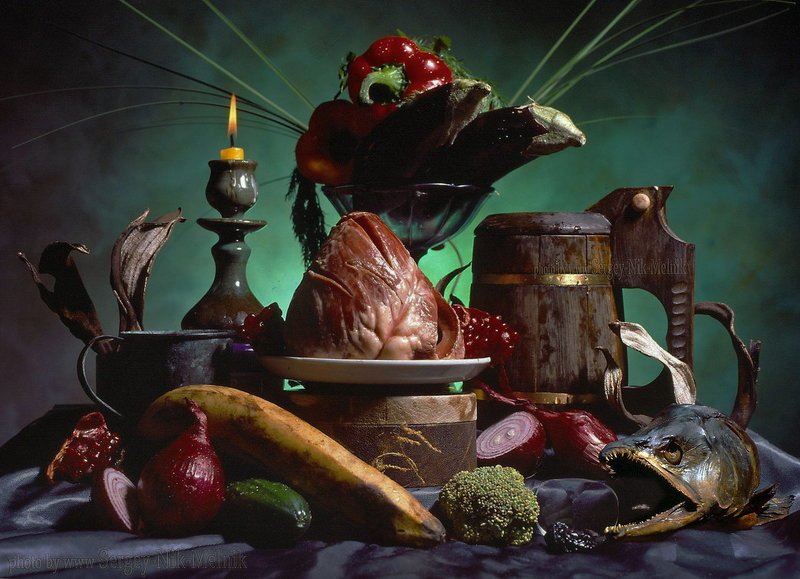 натюрморт Гламурный ужин с...photo preview