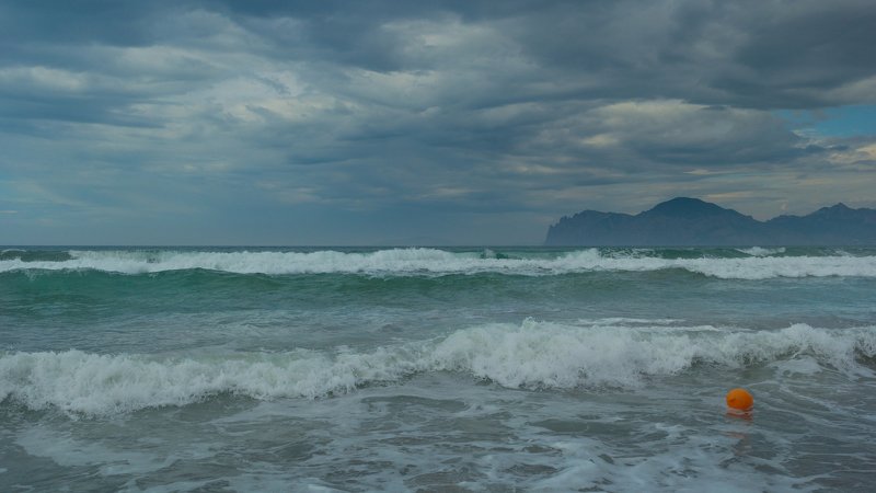 крым Шторм и закатphoto preview