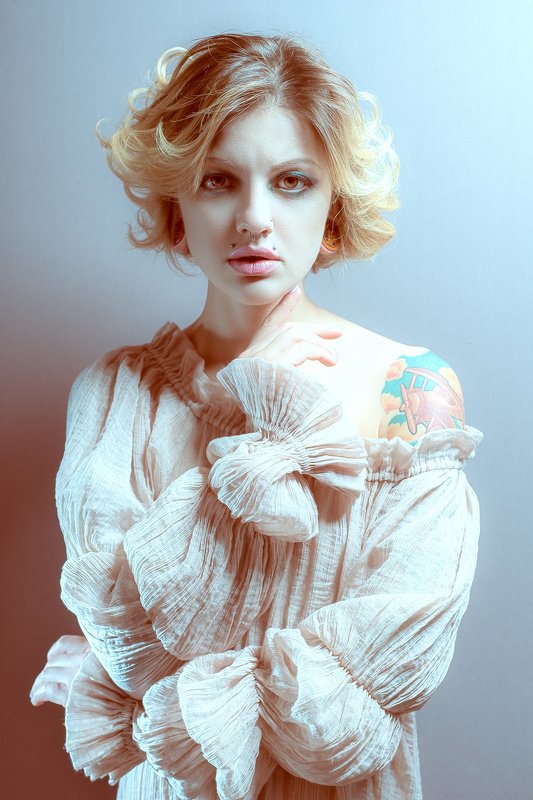 female, portrait, mood, sensuality, sexy, sensual, woman, adult, face, people, one, person, look, retro, picture, tenderness, mood, desire Sofiaphoto preview