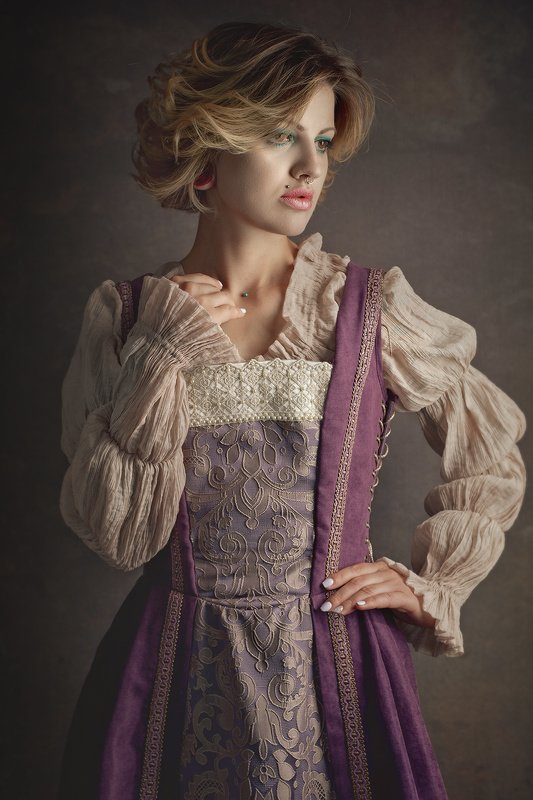 female, portrait, dark beauty, beauty, dark, retro, vintage, mood, lady, honor, heritage, femine, woman, one, person, people, dress, fantasy Cinderella. Female Portraitphoto preview